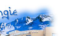 Hotel au pied des pistes de ski de La Mongie Bar�ges, station du Tourmalet, du Pic du Midi de Bigorre. Hotel restaurant reconnu pour son ambiance chaleureuse et conviviale. Le seul h�tel de La Mongie cat�gorie trois �toiles, h�bergement et restauration de qualit�